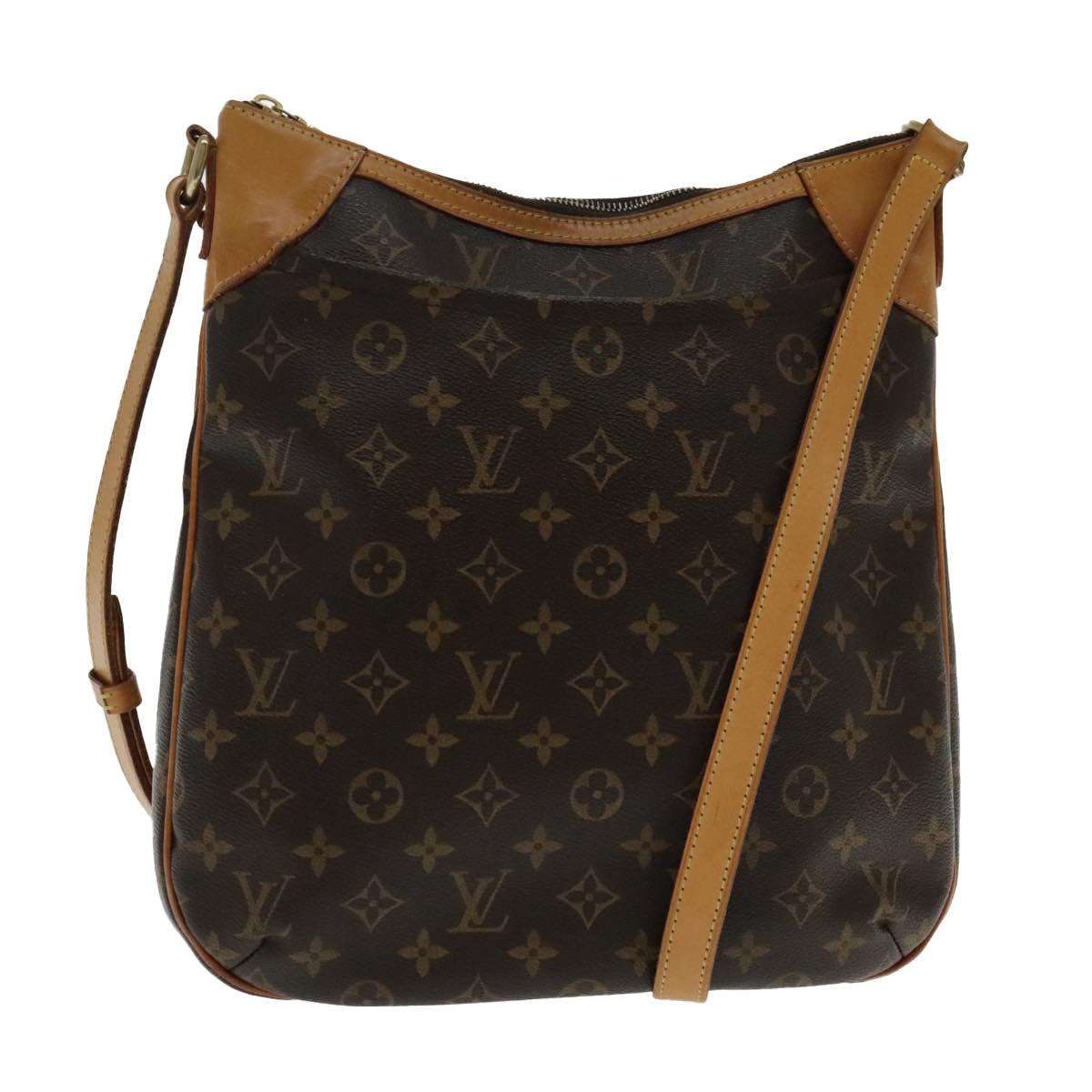 LOUIS VUITTON Monogram Odeon MM Shoulder Bag M56389 LV Auth 94944