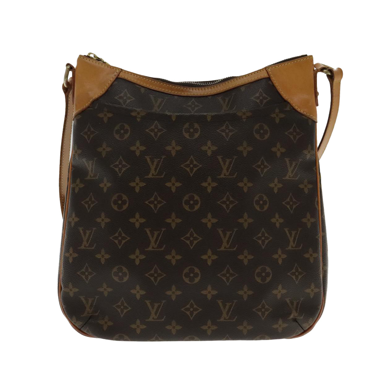 LOUIS VUITTON Monogram Odeon MM Shoulder Bag M56389 LV Auth 94944