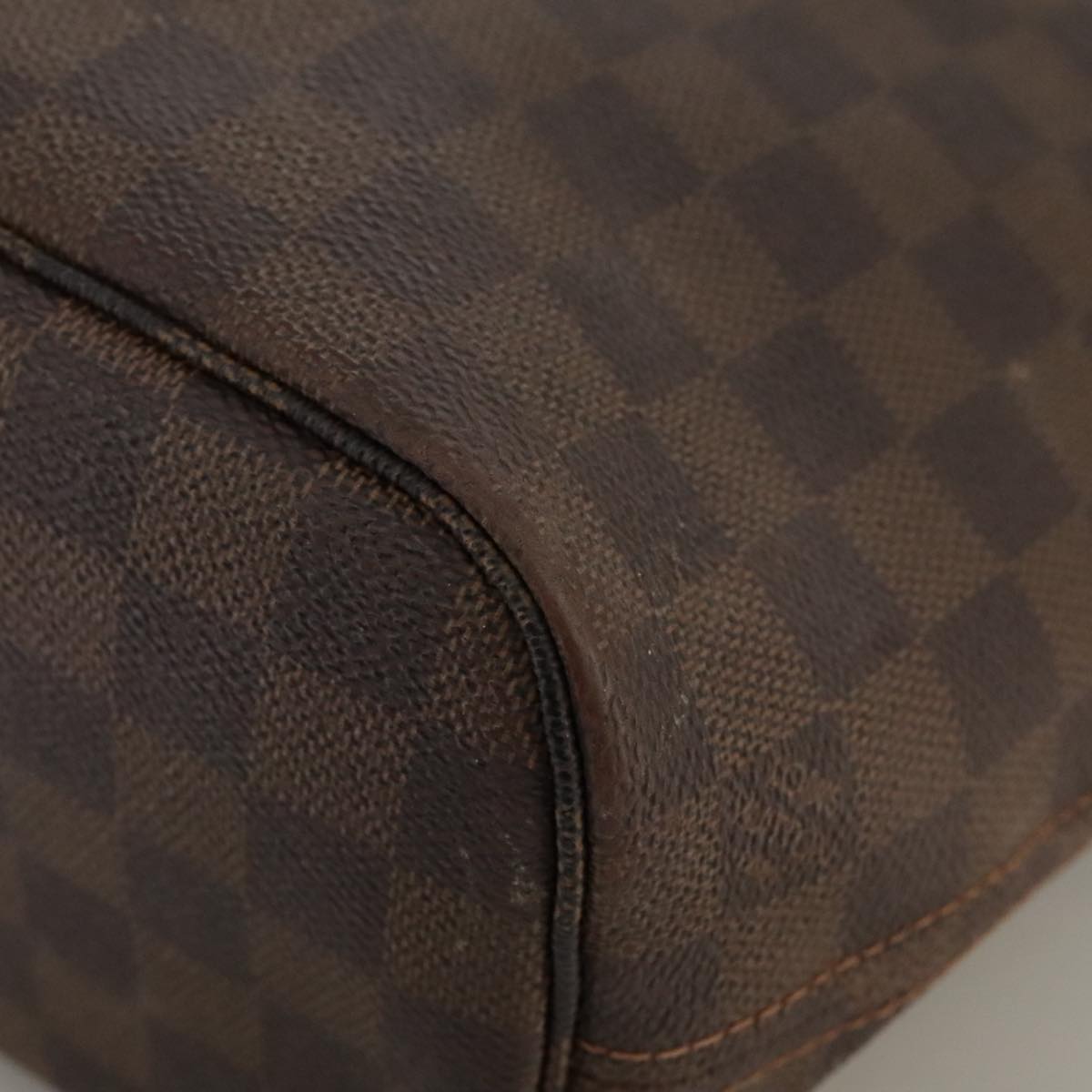 LOUIS VUITTON Damier Ebene Neverfull PM Tote Bag N51109 LV Auth 94946