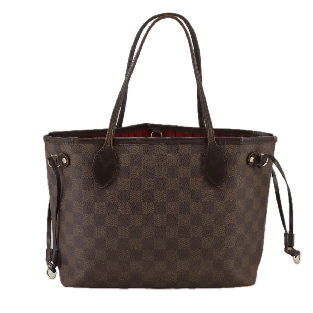 LOUIS VUITTON Damier Ebene Neverfull PM Tote Bag N51109 LV Auth 94946 - 0