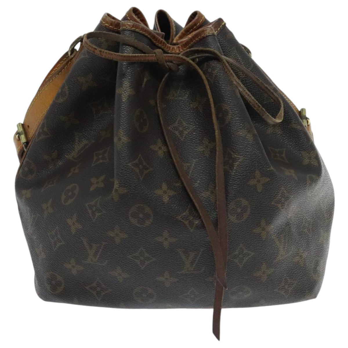 LOUIS VUITTON Monogram Petit Noe Shoulder Bag M42226 LV Auth 94951