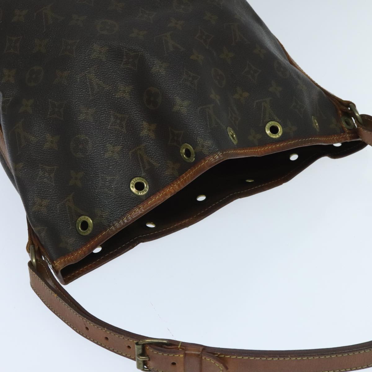 LOUIS VUITTON Monogram Petit Noe Shoulder Bag M42226 LV Auth 94954