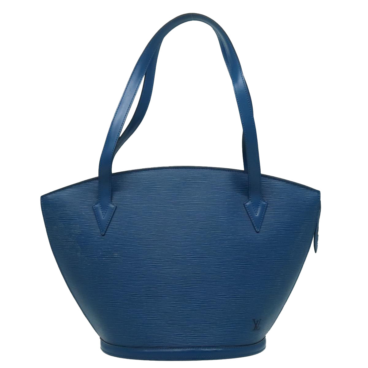 LOUIS VUITTON Epi Saint Jacques Shopping Shoulder Bag Blue M52275 LV Auth 94969