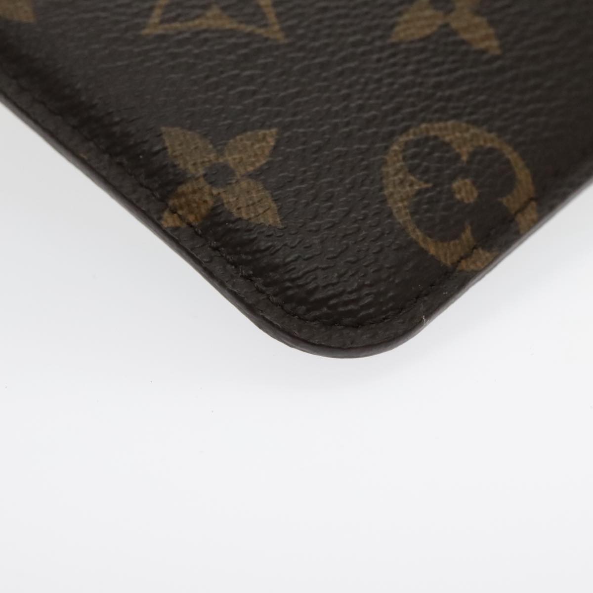 LOUIS VUITTON Monogram Etui Lunette MM Glasses Case M66544 LV Auth 94970