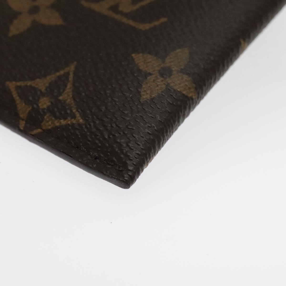 LOUIS VUITTON Monogram Etui Lunette MM Glasses Case M66544 LV Auth 94970