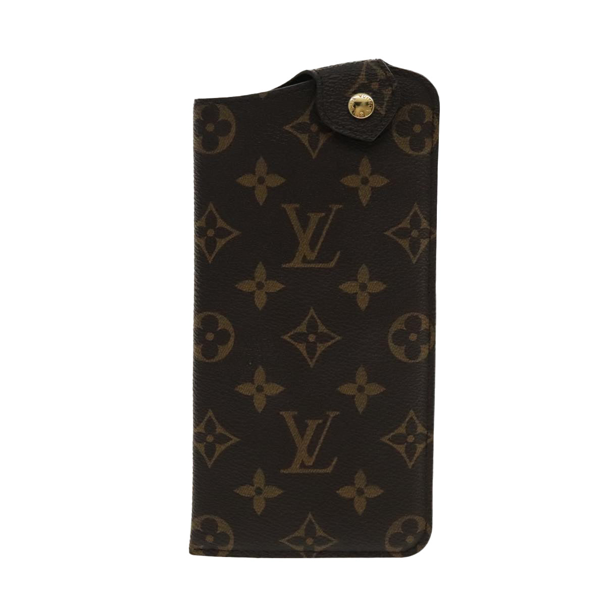 LOUIS VUITTON Monogram Etui Lunette MM Glasses Case M66544 LV Auth 94970