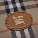 Burberrys Nova Check Shoulder Bag Canvas Beige Auth 95038-10