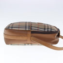 Burberrys Nova Check Shoulder Bag Canvas Beige Auth 95038-4