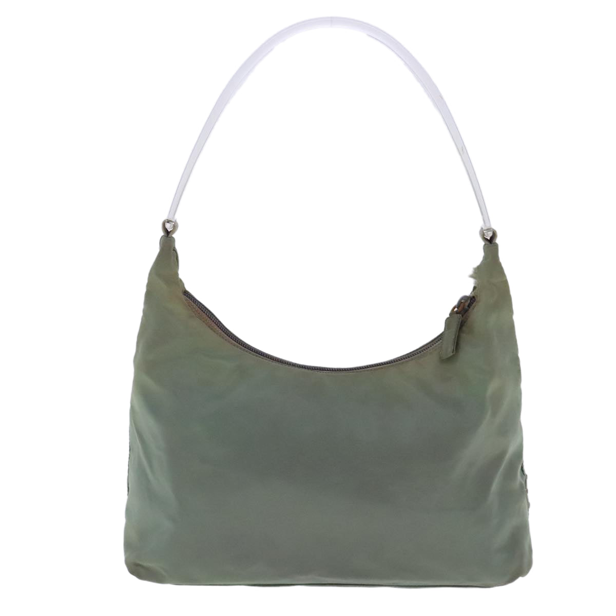 PRADA Shoulder Bag Nylon Khaki Auth 95046 - 0