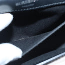 BURBERRY Chain Shoulder Bag Patent leather Silver Auth 95065-21