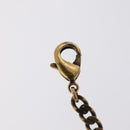 LOUIS VUITTON LV Wood Necklace metal Dark Silver MP2818 LV Auth 95075-12