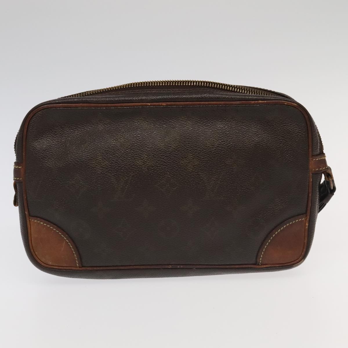 LOUIS VUITTON Monogram Marly Dragonne GM Clutch Bag 5Set M51825 LV Auth 95079