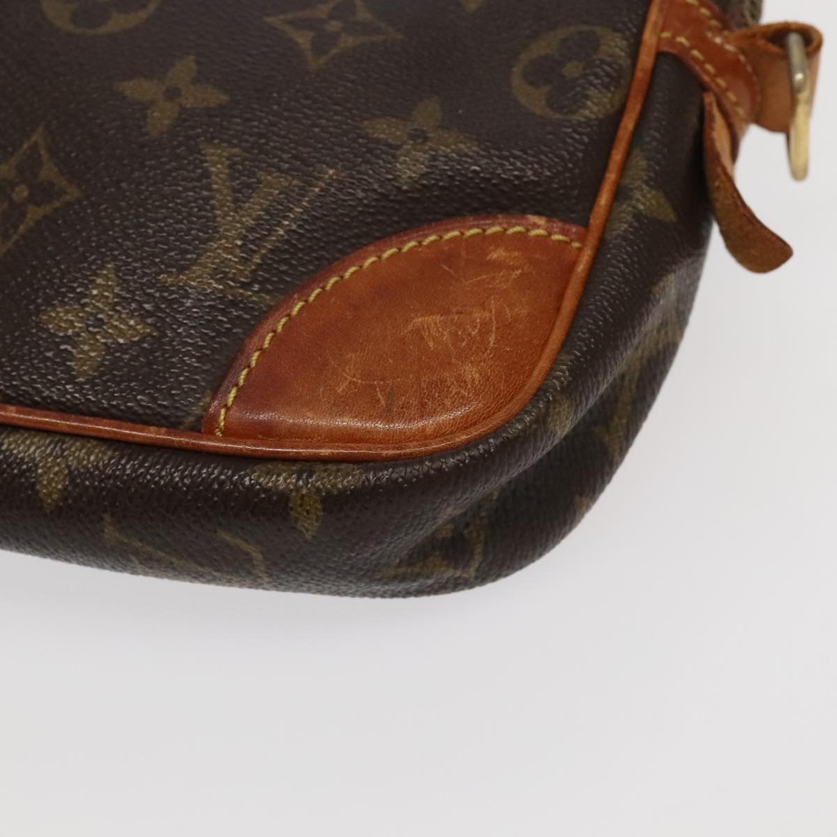 LOUIS VUITTON Monogram Marly Dragonne GM Clutch Bag 5Set M51825 LV Auth 95079