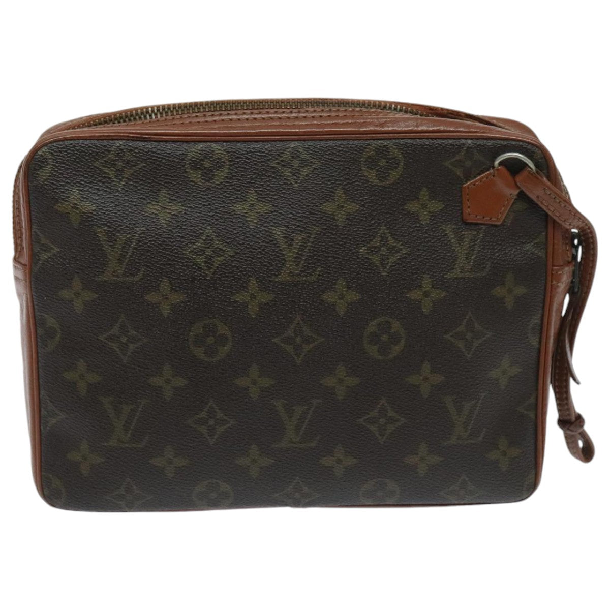 LOUIS VUITTON Monogram Pochette Sports Clutch Bag No.183 LV Auth 95080