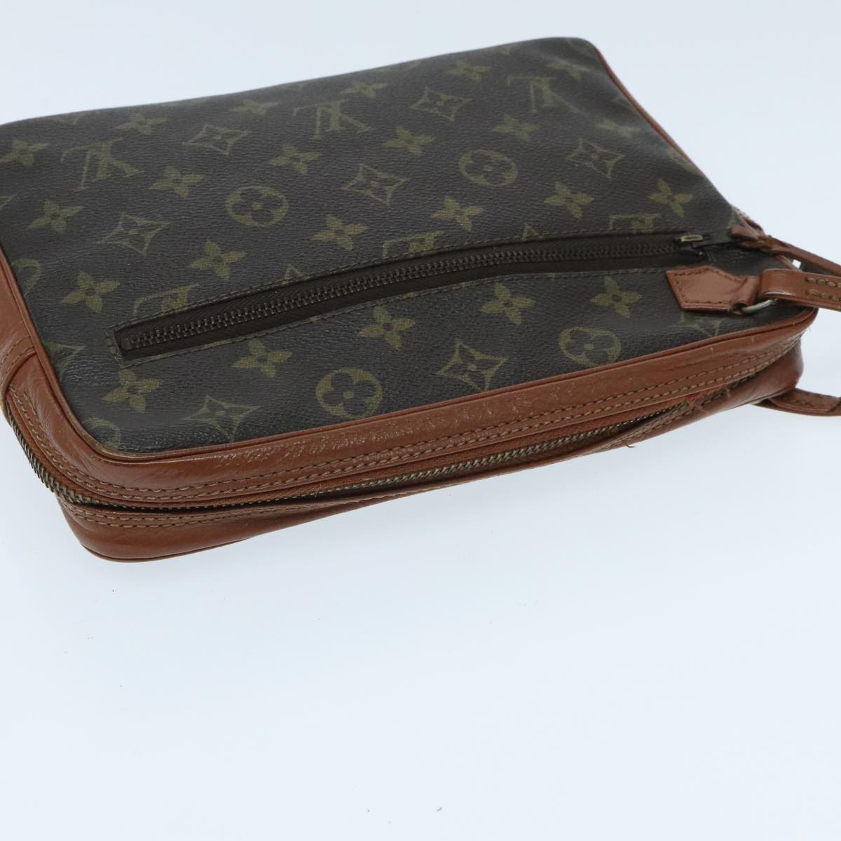 LOUIS VUITTON Monogram Pochette Sports Clutch Bag No.183 LV Auth 95080