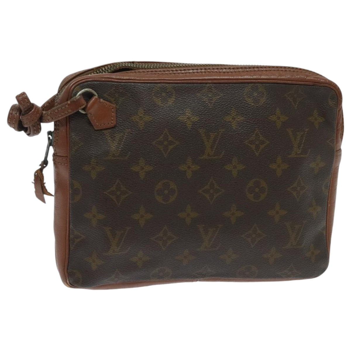 LOUIS VUITTON Monogram Pochette Sports Clutch Bag No.183 LV Auth 95081