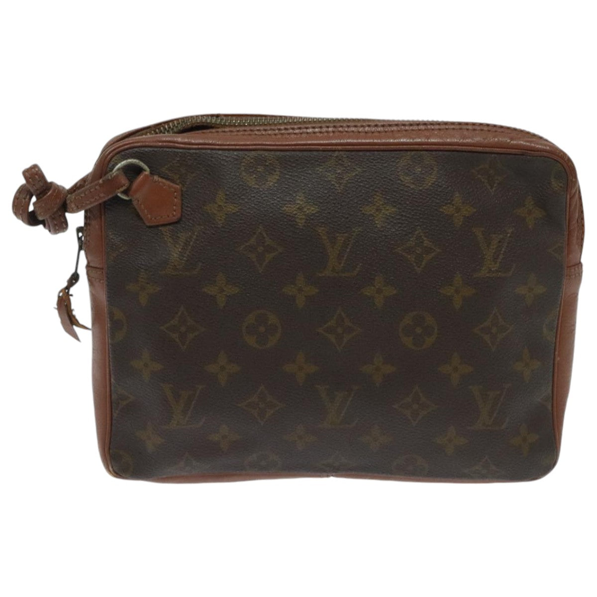 LOUIS VUITTON Monogram Pochette Sports Clutch Bag No.183 LV Auth 95081