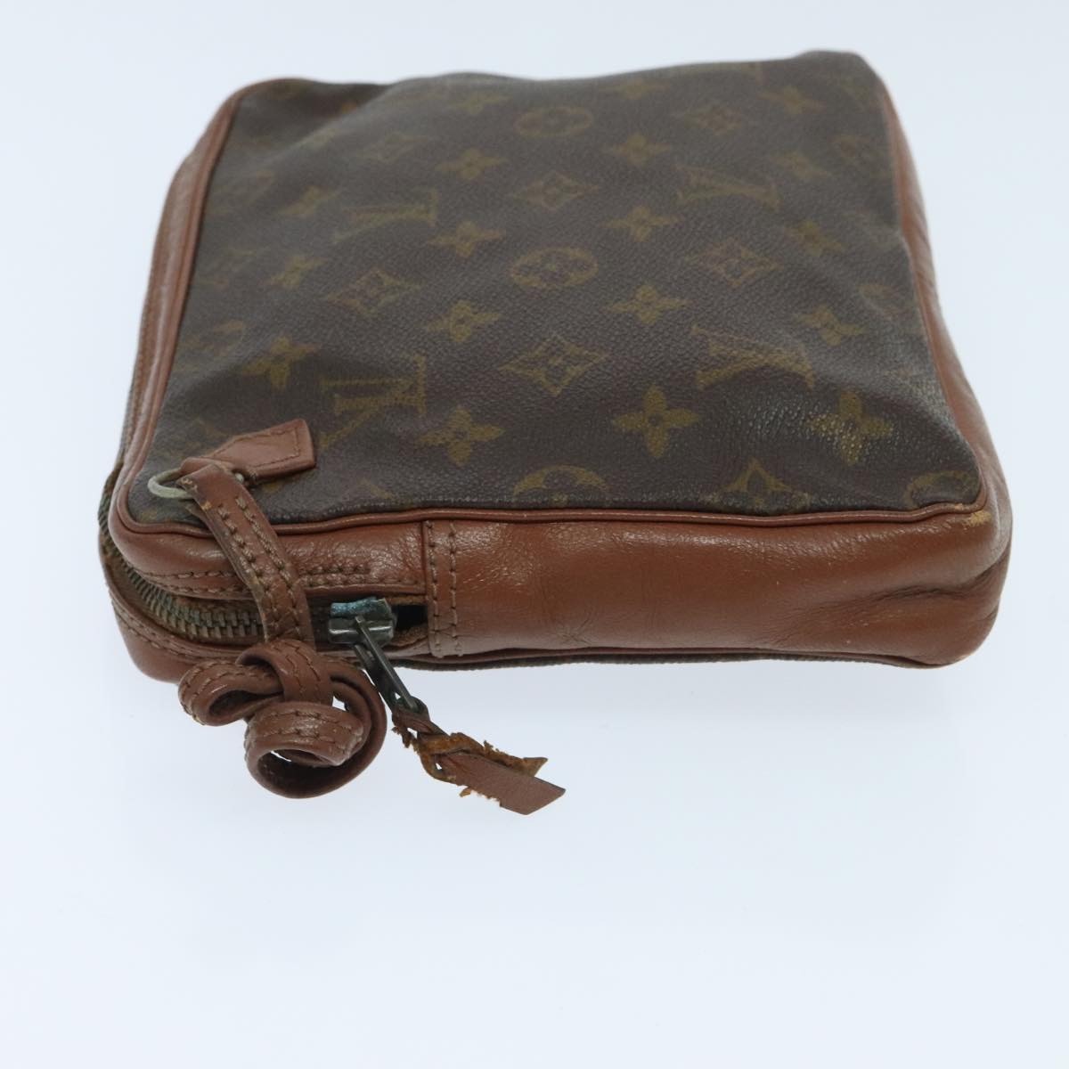 LOUIS VUITTON Monogram Pochette Sports Clutch Bag No.183 LV Auth 95081