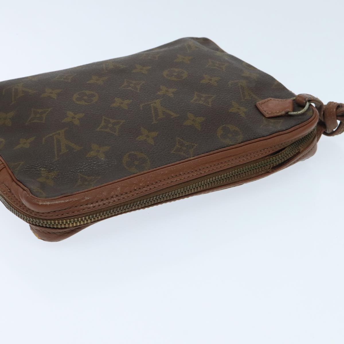 LOUIS VUITTON Monogram Pochette Sports Clutch Bag No.183 LV Auth 95081