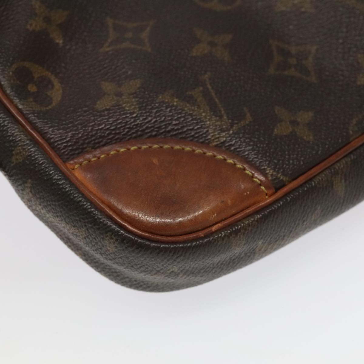 LOUIS VUITTON Monogram Marly Dragonne GM Clutch Bag M51825 LV Auth 95093