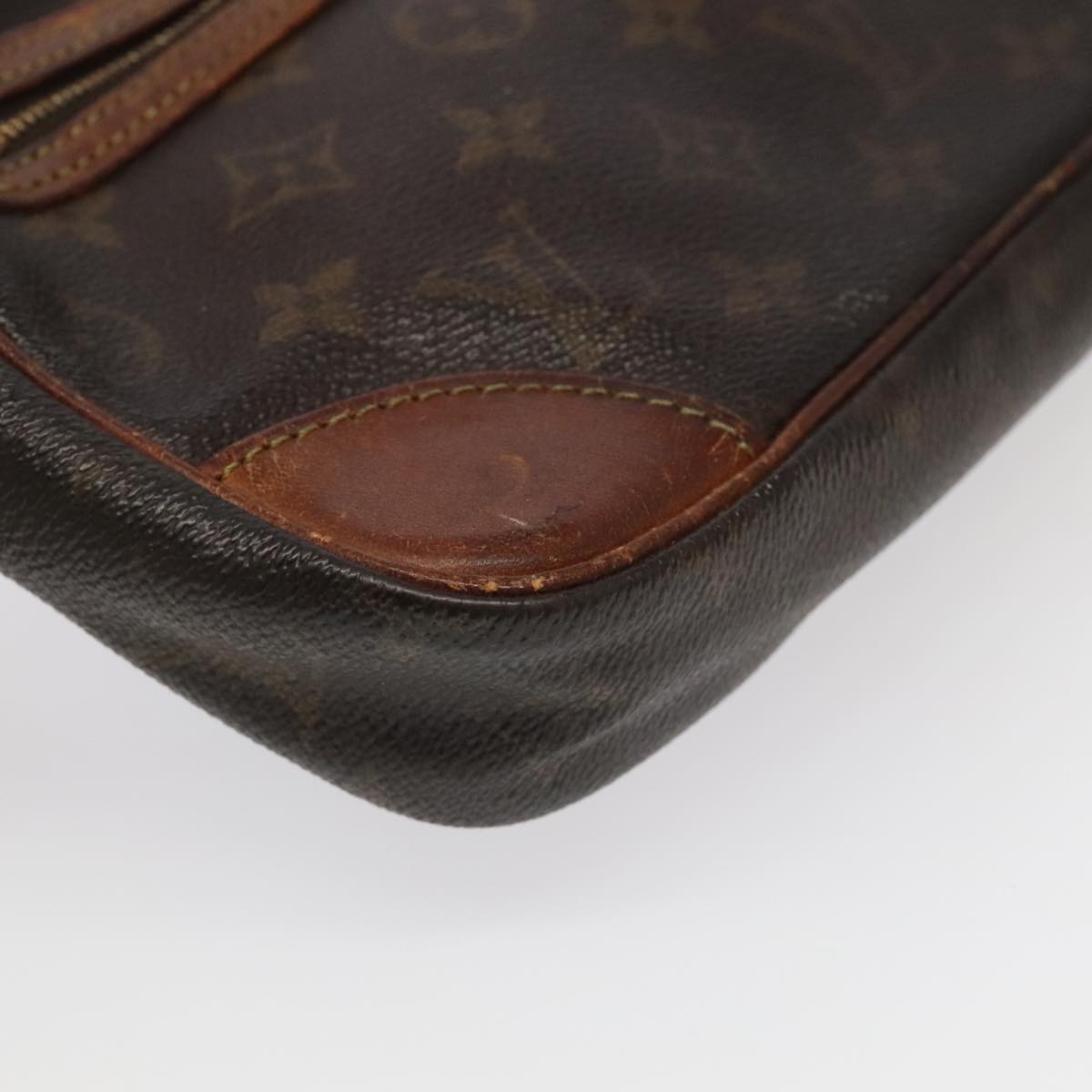 LOUIS VUITTON Monogram Marly Dragonne GM Clutch Bag M51825 LV Auth 95094