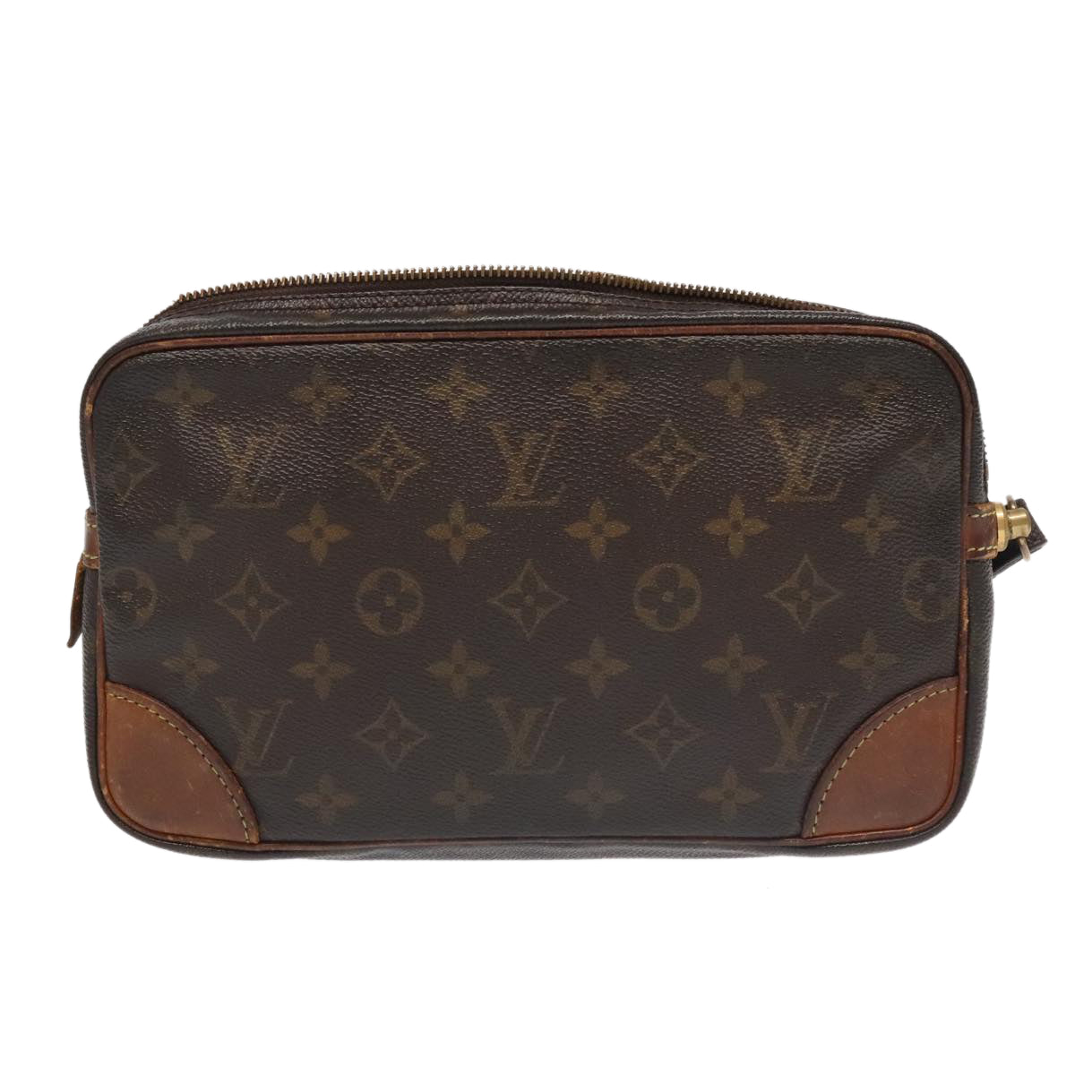 LOUIS VUITTON Monogram Marly Dragonne GM Clutch Bag M51825 LV Auth 95094 - 0