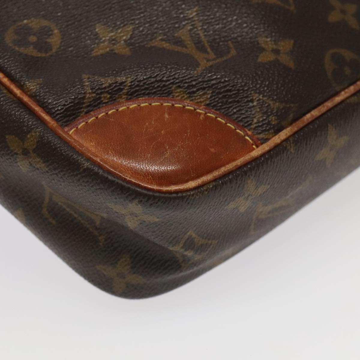 LOUIS VUITTON Monogram Compiegne 28 Clutch Bag M51845 LV Auth 95095