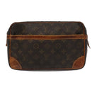 LOUIS VUITTON Monogram Compiegne 28 Clutch Bag M51845 LV Auth 95095-13