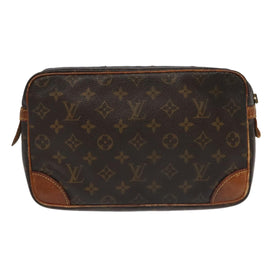 LOUIS VUITTON Monogram Compiegne 28 Clutch Bag M51845 LV Auth 95095 - 0