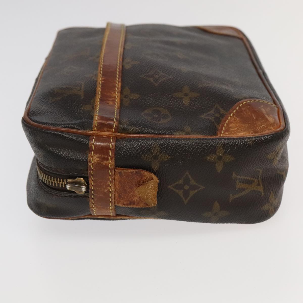 LOUIS VUITTON Monogram Compiegne 28 Clutch Bag M51845 LV Auth 95095