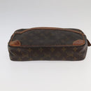 LOUIS VUITTON Monogram Compiegne 28 Clutch Bag M51845 LV Auth 95095-6