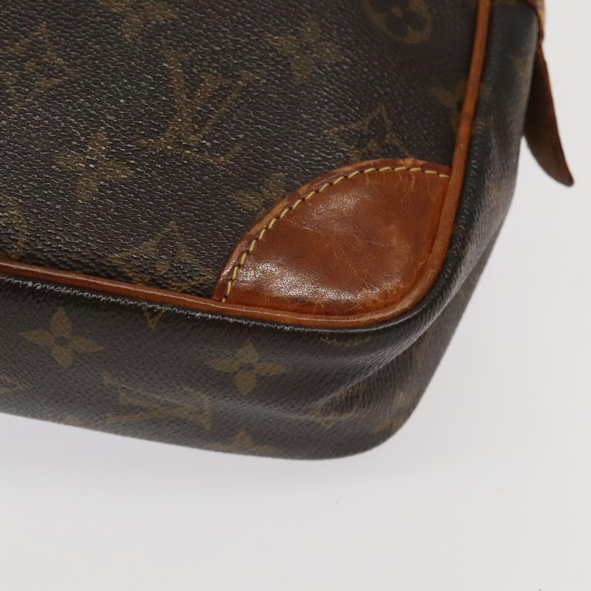 LOUIS VUITTON Monogram Compiegne 28 Clutch Bag M51845 LV Auth 95095