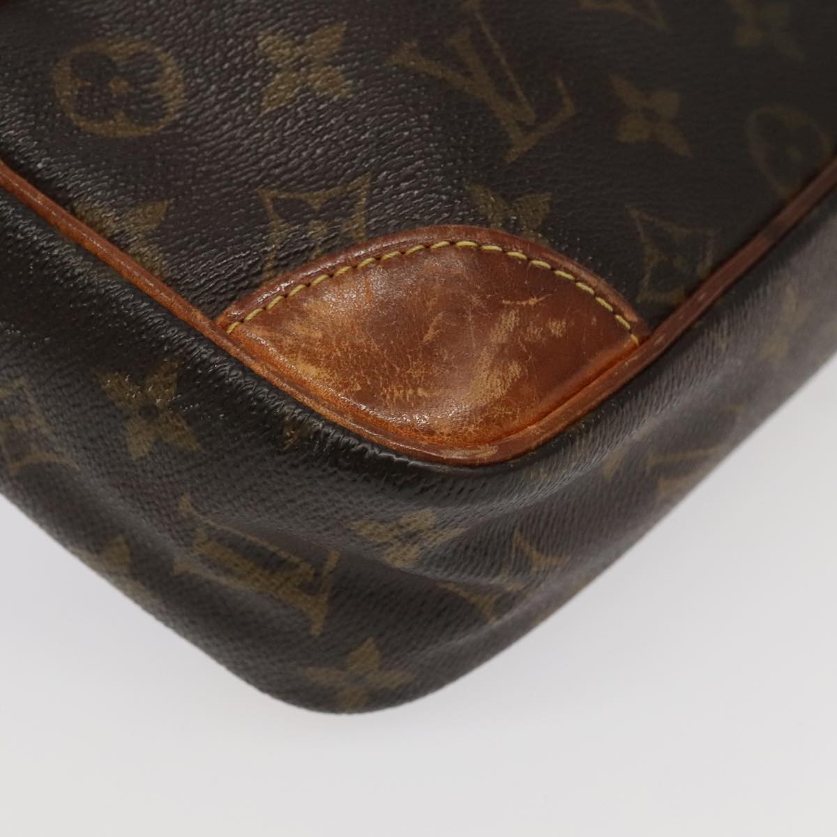 LOUIS VUITTON Monogram Compiegne 28 Clutch Bag M51845 LV Auth 95095