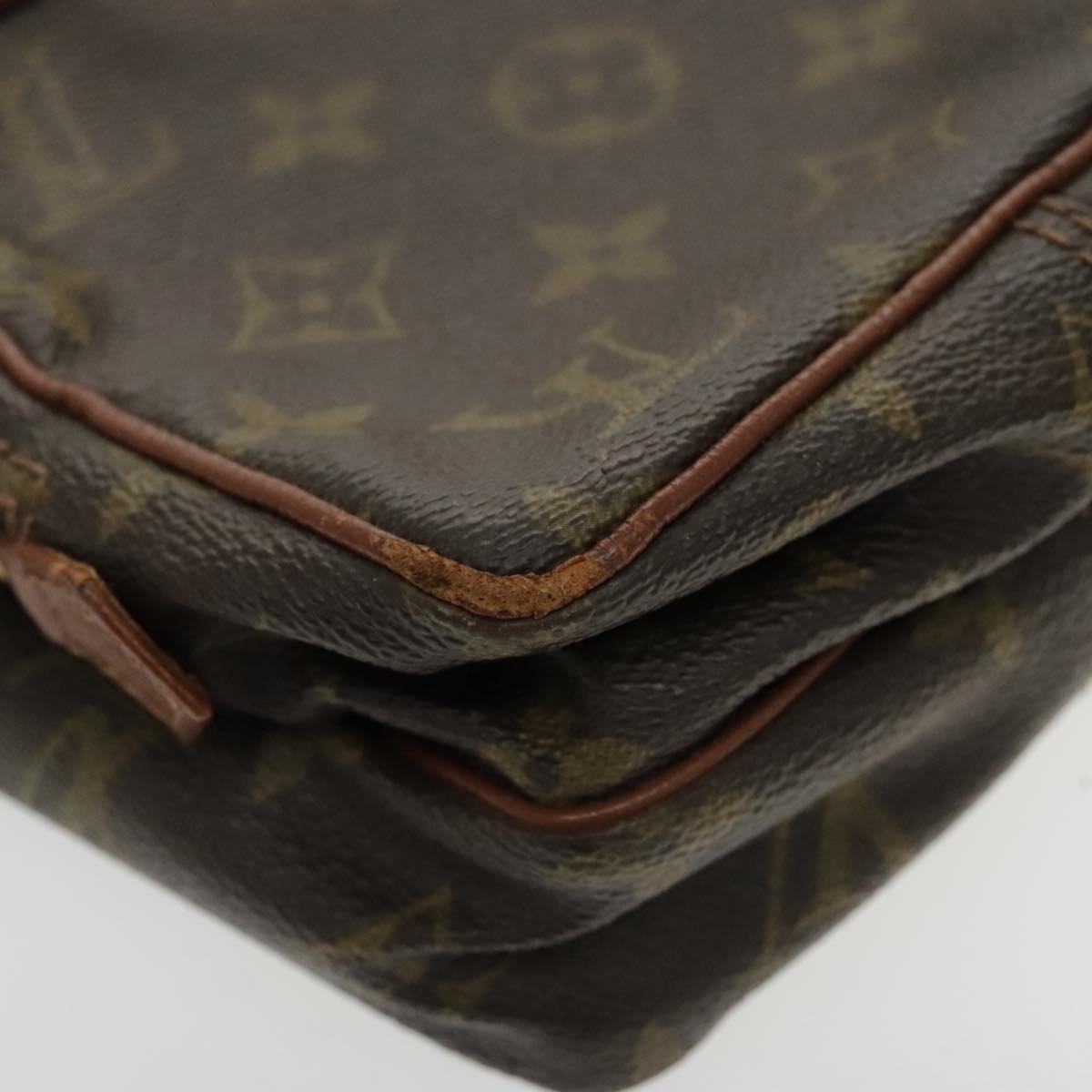 LOUIS VUITTON Monogram Clutch Bag Shoulder Bag 4Set LV Auth 95100