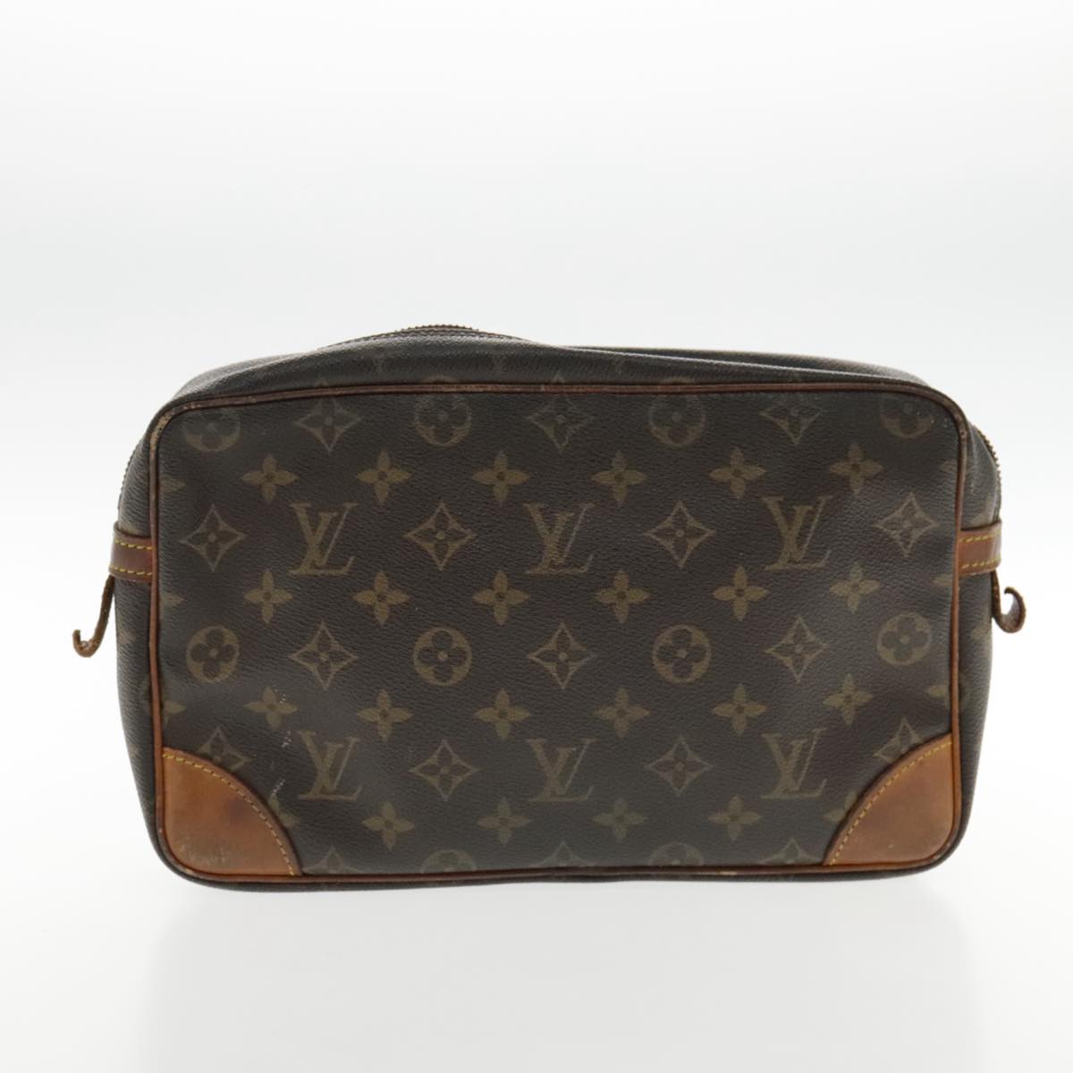 LOUIS VUITTON Monogram Clutch Bag Shoulder Bag 4Set LV Auth 95100