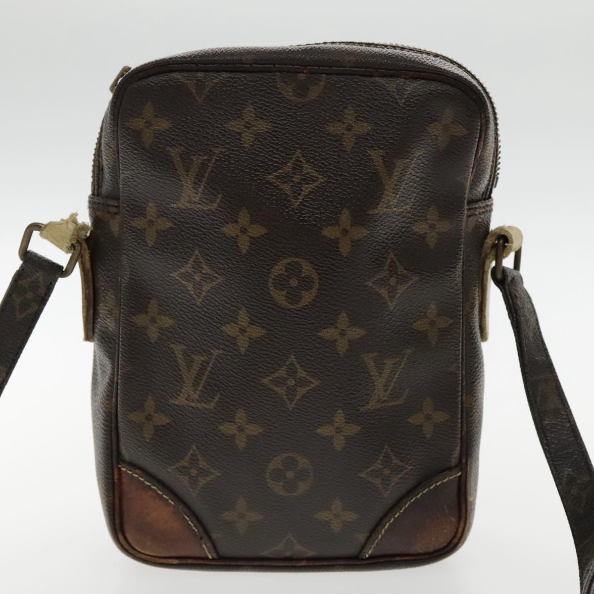 LOUIS VUITTON Monogram Clutch Bag Shoulder Bag 4Set LV Auth 95100