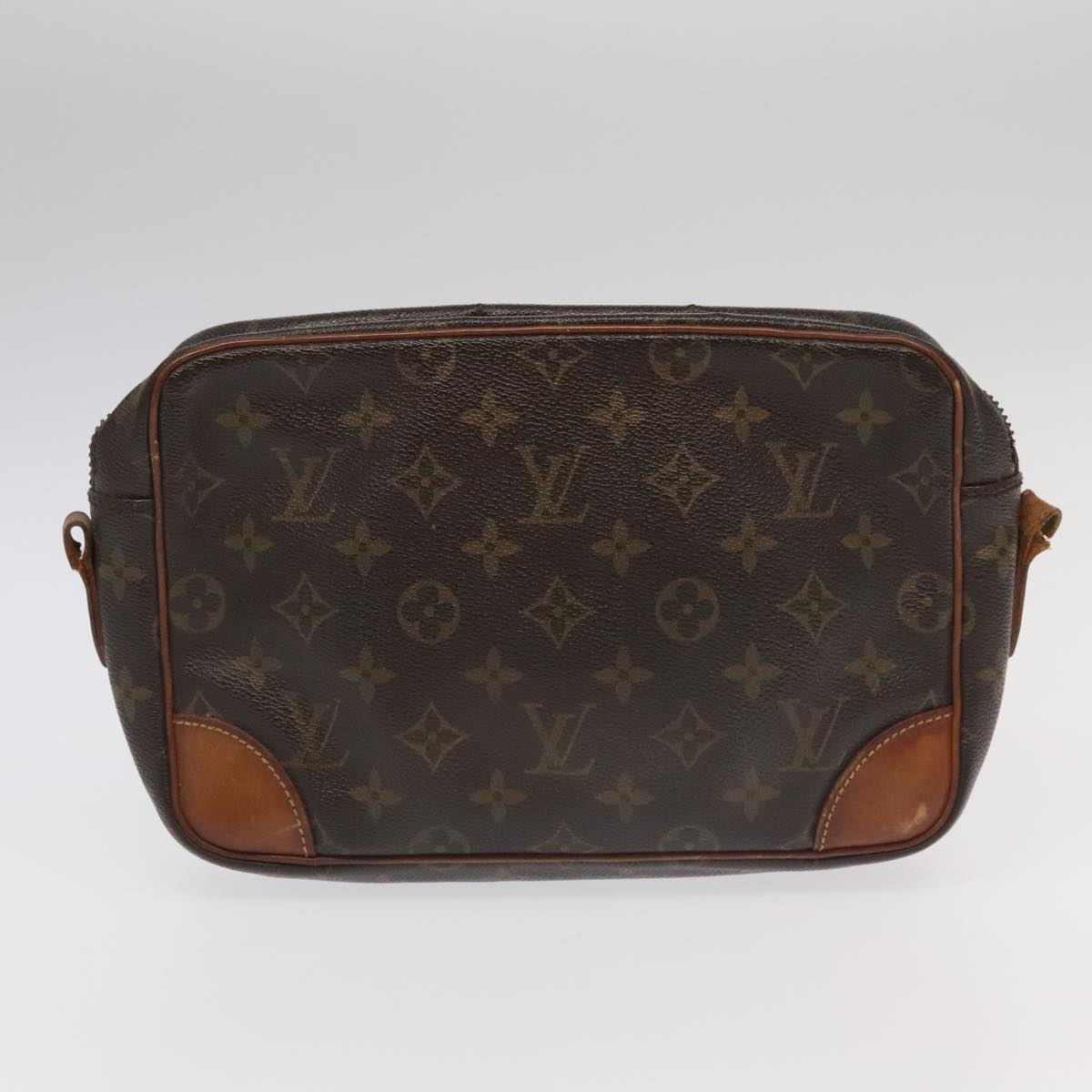 LOUIS VUITTON Monogram Clutch Bag 2Set LV Auth 95113