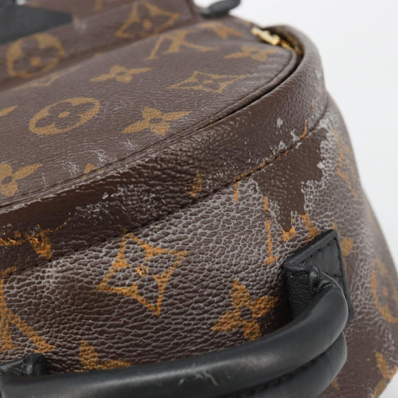 LOUIS VUITTON Monogram Palm Springs MINI Rugzak M41562 LV Auth 95115