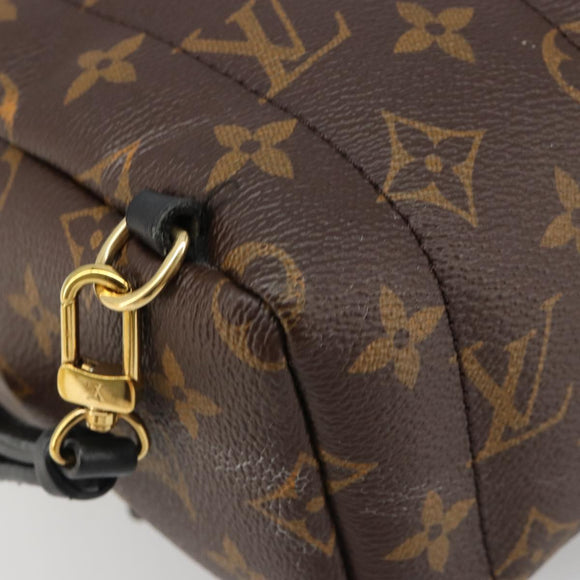 LOUIS VUITTON Monogram Palm Springs MINI Rugzak M41562 LV Auth 95115