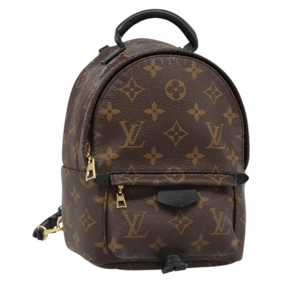 LOUIS VUITTON Monogram Palm Springs MINI Rugzak M41562 LV Auth 95115