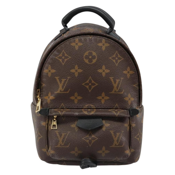 LOUIS VUITTON Monogram Palm Springs MINI Rugzak M41562 LV Auth 95115