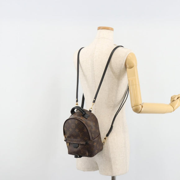 LOUIS VUITTON Monogram Palm Springs MINI Rugzak M41562 LV Auth 95115
