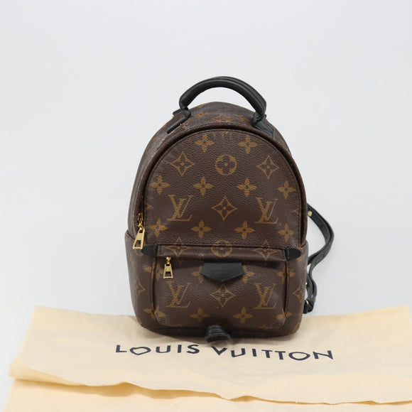 LOUIS VUITTON Monogram Palm Springs MINI Rugzak M41562 LV Auth 95115