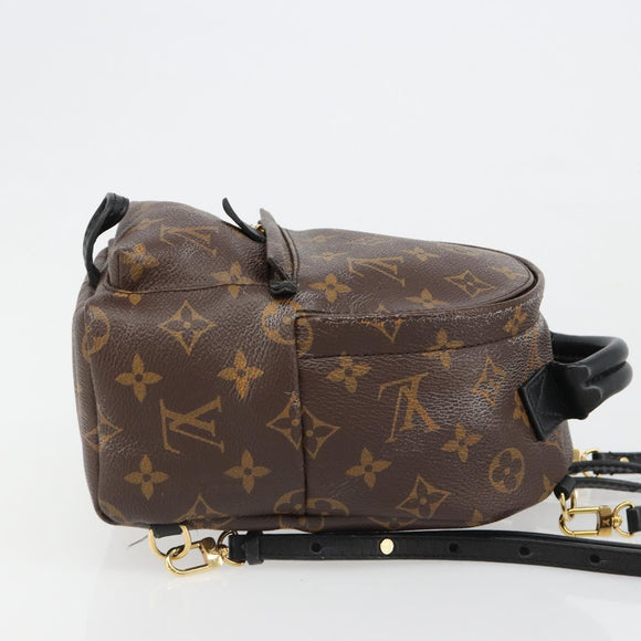 LOUIS VUITTON Monogram Palm Springs MINI Rugzak M41562 LV Auth 95115