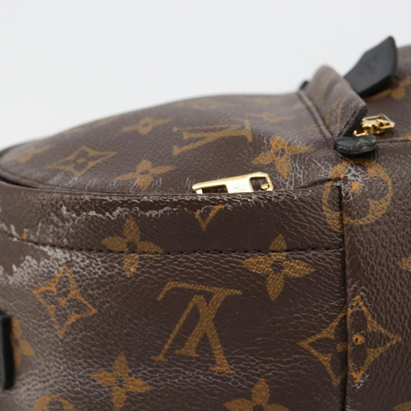LOUIS VUITTON Monogram Palm Springs MINI Rugzak M41562 LV Auth 95115