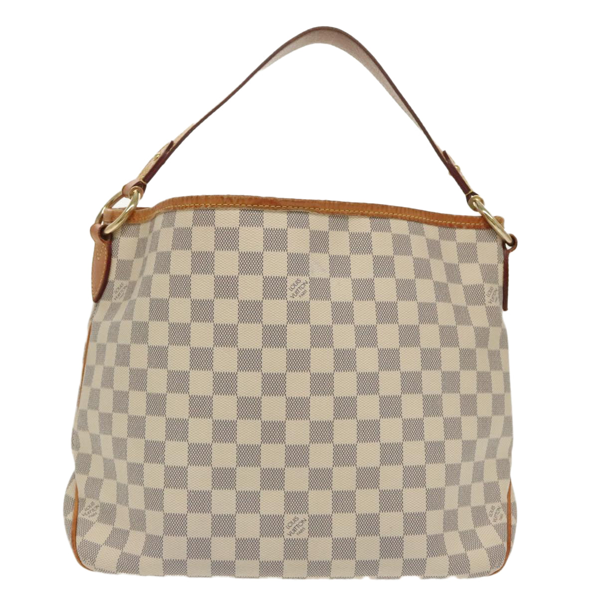 LOUIS VUITTON Damier Azur Delightful PM Shoulder Bag N41447 LV Auth 95120