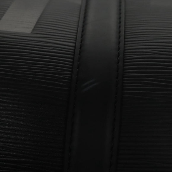 LOUIS VUITTON Epi LV × Supreme Keepall Bandouliere 55 Bag M53433 LV Auth 95128SM