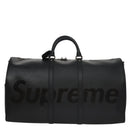 LOUIS VUITTON Epi LV × Supreme Keepall Bandouliere 55 Bag M53433 LV Auth 95128SM-13