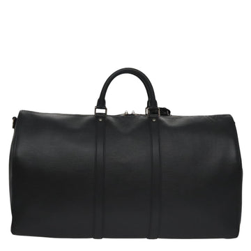 LOUIS VUITTON Epi LV × Supreme Keepall Bandouliere 55 Bag M53433 LV Auth 95128SM - 0