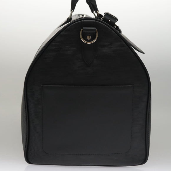 LOUIS VUITTON Epi LV × Supreme Keepall Bandouliere 55 Bag M53433 LV Auth 95128SM